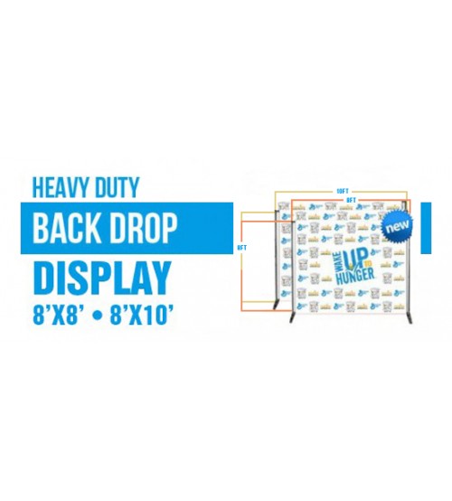 Heavy Duty Back Drop Banner